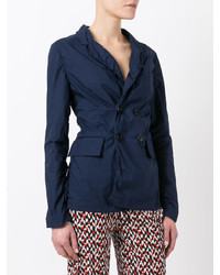 Marni Crinkled Effect Double Breasted Blazer