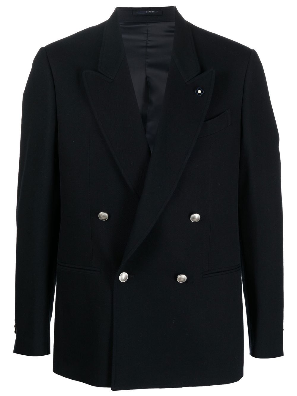 Lardini Double Breasted Blazer, $756 | farfetch.com | Lookastic