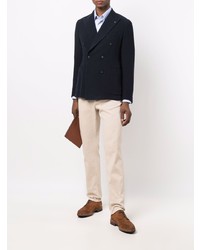 Tagliatore Double Breasted Buttoned Jacket