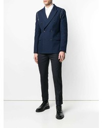 Alexander McQueen Double Breasted Fitted Blazer