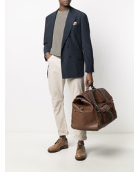 Brunello Cucinelli Double Breasted Long Sleeved Blazer