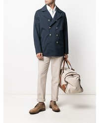 Brunello Cucinelli Double Breasted Parka Jacket
