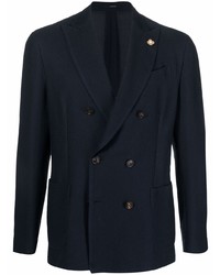 Lardini Double Breasted Suit Jacket