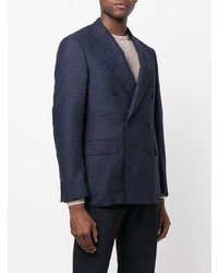 Canali Double Breasted Tailored Blazer