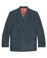 Gucci Drill Jacket With Sartorial Labels