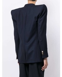 Balmain Exaggerated Shoulder Blazer Jacket