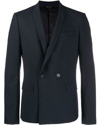 Les Hommes Fitted Double Breasted Blazer