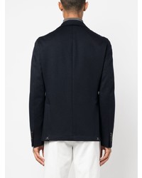 Peserico Jersey Knit Double Breasted Blazer