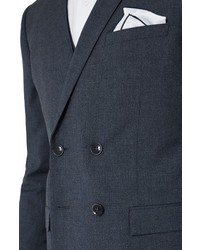 Topman Skinny Fit Double Breasted Suit Jacket