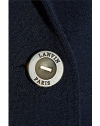 Lanvin Stretch Wool Jersey Blazer