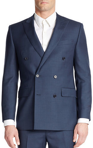 Tallia Orange Slim Fit Wool Blazer, $395 | Lord & Taylor | Lookastic