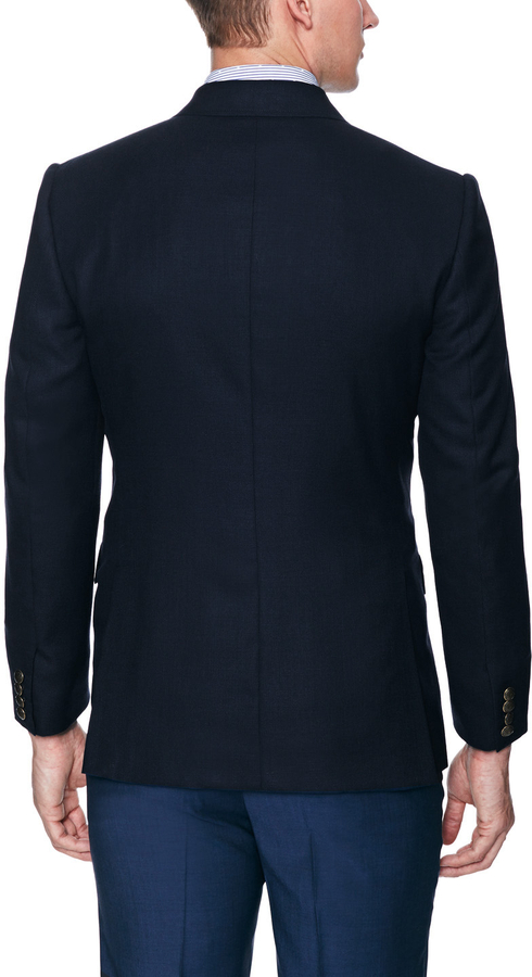 Textured Classic Fit Double Breasted Sportcoat, $1,695 | Gilt | Lookastic