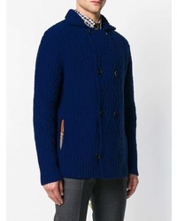 Etro Double Breasted Knitted Cardigan