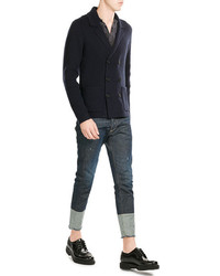 Burberry Wool Cardigan With Cashmere