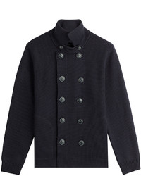 Vince Wool Double Breasted Cardigan
