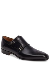 Magnanni Donaldo Double Buckle Monk Shoe