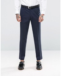 ASOS DESIGN Asos Slim Tuxedo Suit Trousers In Navy