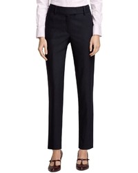 Brooks Brothers Caroline Fit Wool Flannel Trousers