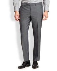 Saks Fifth Avenue Collection Modern Fit Wool Trousers