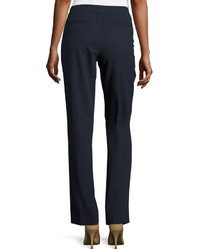Neiman Marcus Essential Trouser Pants Navy