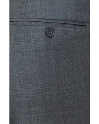 Santorelli Flat Front Wool Trousers