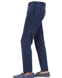 G・T・A 18cm Slim Fit Cotton Satin Pants