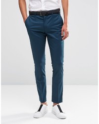 Selected Homme Suit Pants In Super Skinny Fit With Stretch