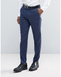Jack and Jones Jack Jones Premium Slim Suit Pants In Texture