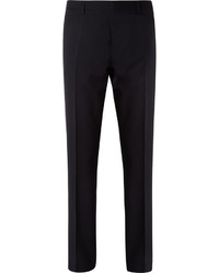 Burberry London Navy Wool Suit Trousers