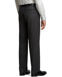 Brooks Brothers Madison Fit Pleat Front Flannel Trousers