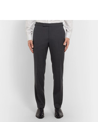 Tom Ford Navy Shelton Slim Fit Puppytooth Wool Suit Trousers