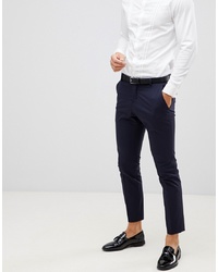 Selected Homme Navy Tuxedo Suit Trouser With In Slim Fit