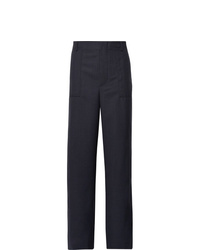 Jacquemus Navy Wool Suit Trousers
