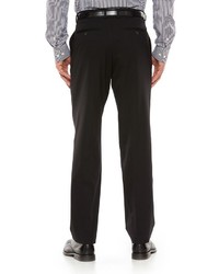 Chaps Performance Classic Fit Wool Blend Comfort Stretch Flat Front Suit Pants