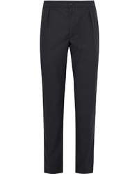 Camoshita Pleated Wool Blend Suit Trousers