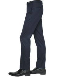 Pt01 18cm Stretch Wool Flannel Pants