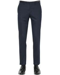 Pt01 18cm Zerouno Stretch Wool Flannel Pants