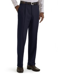 Brooks Brothers Regent Fit Pleat Front Classic Gabardine Trousers