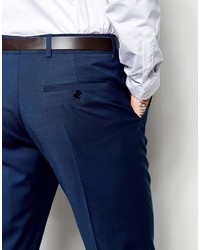 Asos Skinny Suit Pants In Navy