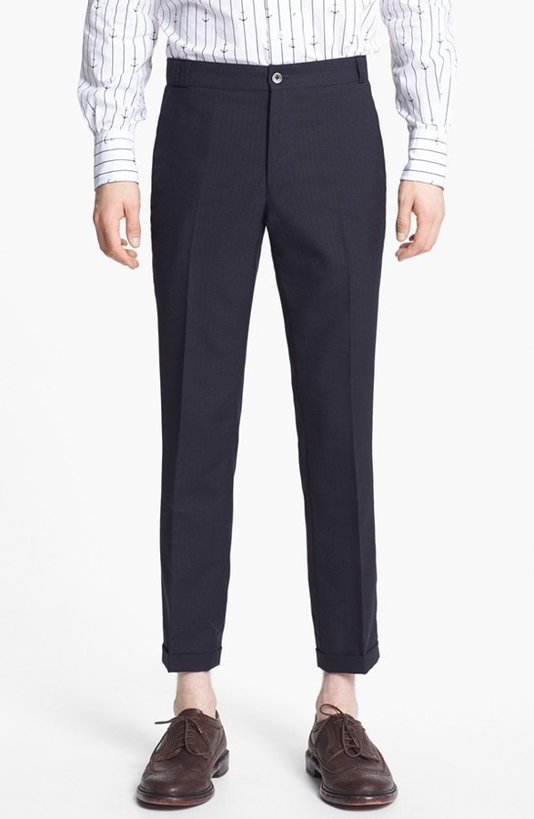 skinny tapered trousers