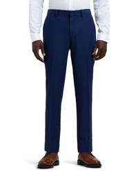 River Island Solid Stretch Dress Pants In Bright Blue At Nordstrom