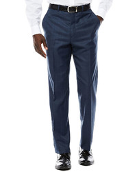 Stafford Stafford Travel Stretch Flat Front Suit Pants Classic Fit