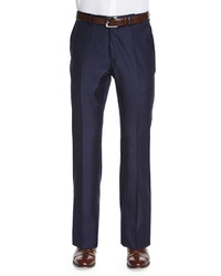 Incotex Super 150s Woolcashmere Trousers Navy