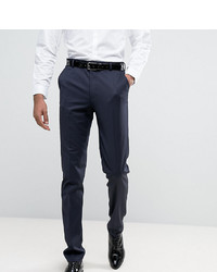 ASOS DESIGN Tall Slim Tuxedo Suit Trousers In Navy