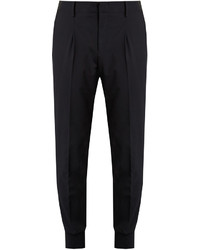 Wooyoungmi Tapered Leg Wool Blend Trousers