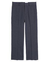 Topman Tapered Suit Trousers In Navy At Nordstrom