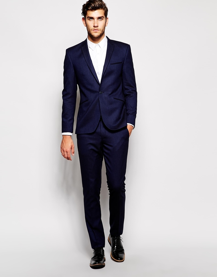 Vito Suit Pants In Slim Fit, $135 | Asos | Lookastic