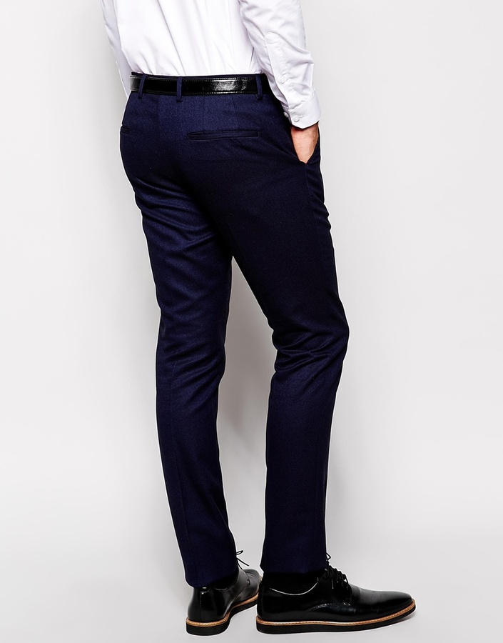 Vito Suit Pants In Slim Fit, $135 | Asos | Lookastic