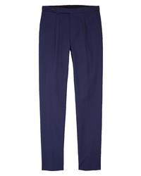 Drake's Wordsworth Pleated Paper Cotton Trousers