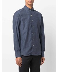 Canali Button Down Fitted Shirt